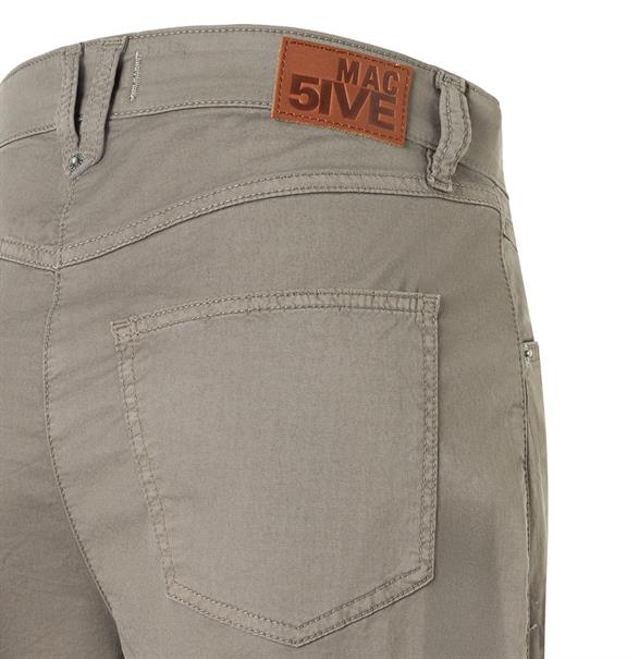 MAC JEANS - BORA, Authentic stretch gabardine grün