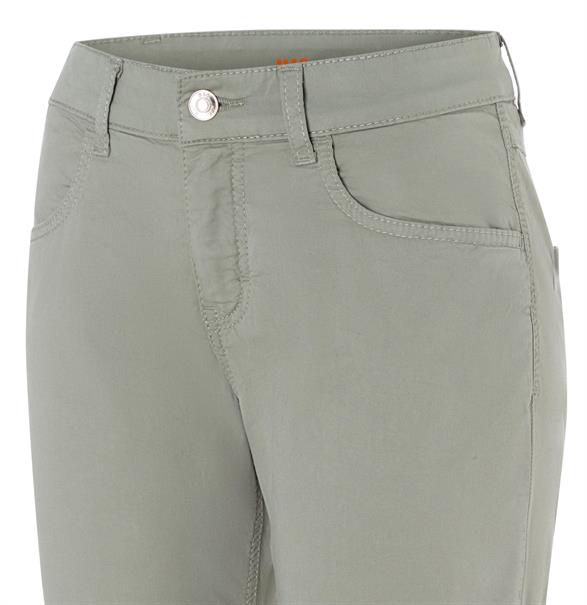 MAC JEANS - CAPRI, Fade out gabardine grün