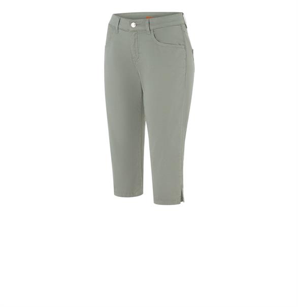 MAC JEANS - CAPRI, Fade out gabardine grün