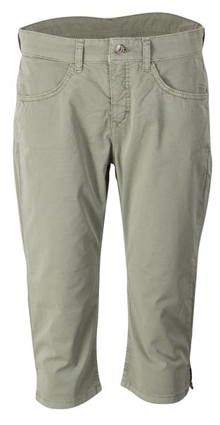 MAC JEANS - CAPRI, Fade out gabardine olive1