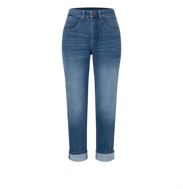MAC JEANS - CAROL, Easy commercial denim blau