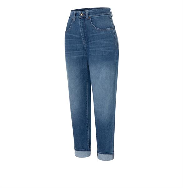 MAC JEANS - CAROL, Easy commercial denim blau