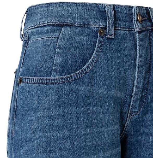 MAC JEANS - CAROL, Easy commercial denim blau