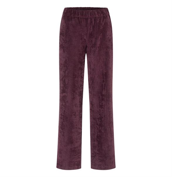 MAC JEANS - CHIARA, Fluid corduroy beeren