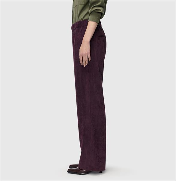 MAC JEANS - CHIARA, Fluid corduroy beeren