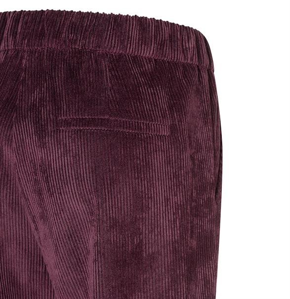 MAC JEANS - CHIARA, Fluid corduroy beeren