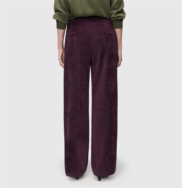 MAC JEANS - CHIARA, Fluid corduroy beeren