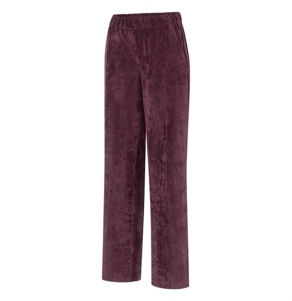 MAC JEANS - CHIARA, Fluid corduroy beeren