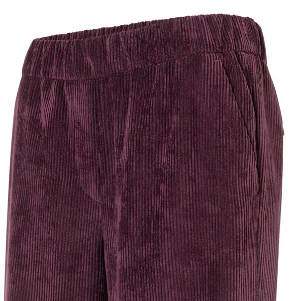 MAC JEANS - CHIARA, Fluid corduroy beeren