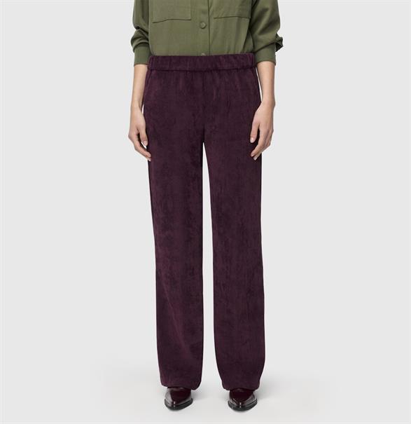 MAC JEANS - CHIARA, Fluid corduroy beeren