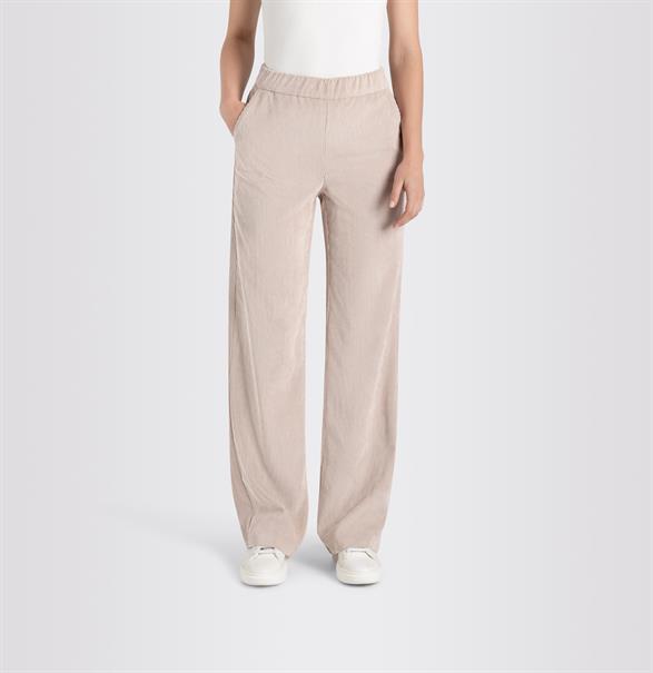 MAC JEANS - CHIARA, Fluid corduroy braun