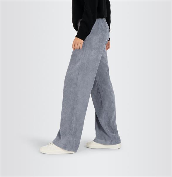 MAC JEANS - CHIARA, Fluid corduroy grau