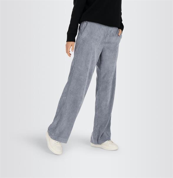 MAC JEANS - CHIARA, Fluid corduroy grau