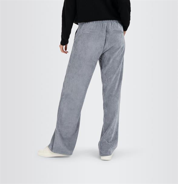 MAC JEANS - CHIARA, Fluid corduroy grau