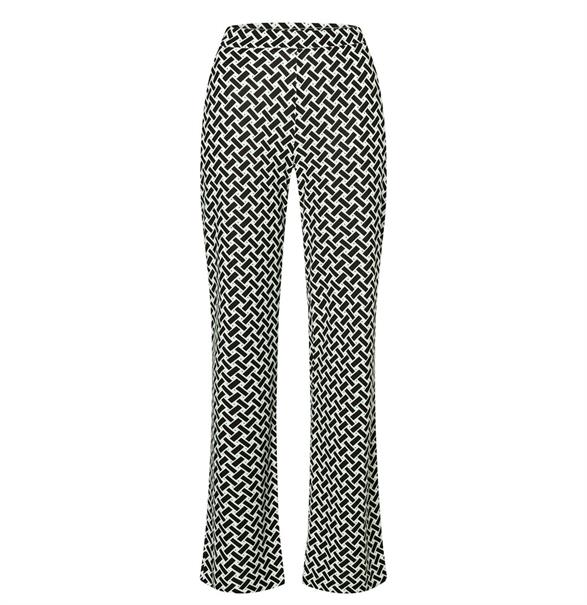 MAC JEANS - CHIARA, Jersey print schwarz