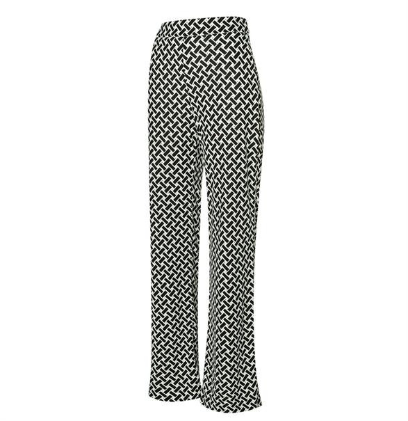 MAC JEANS - CHIARA, Jersey print schwarz