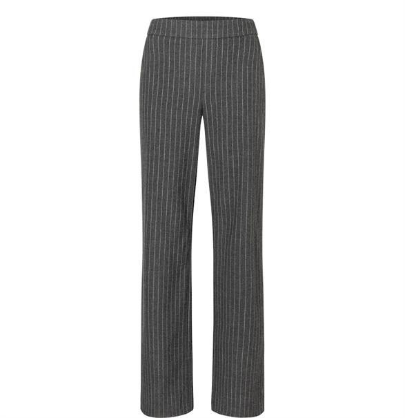 MAC JEANS - CHIARA, Premium fluid Flanell grau2