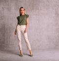 MAC JEANS - CHINO, Authentic stretch gabardine beige