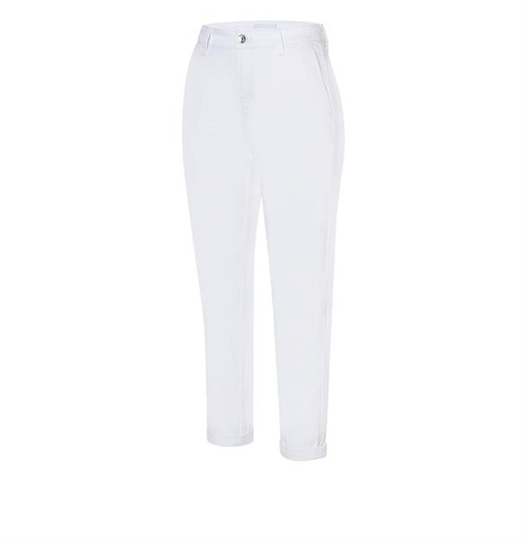 MAC JEANS - CHINO, Authentic stretch gabardine weiß