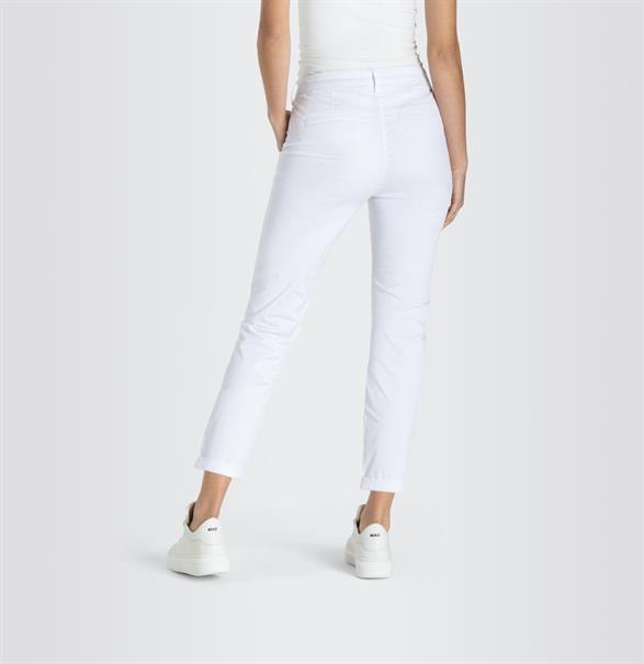 MAC JEANS - CHINO, Authentic stretch gabardine weiß