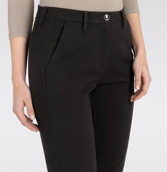 MAC JEANS - CHINO, Bistretch schwarz