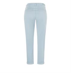 MAC JEANS - CHINO turn up, Authentic stretch gabardine blau