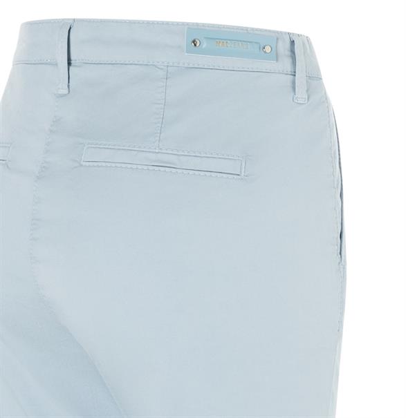 MAC JEANS - CHINO turn up, Authentic stretch gabardine blau