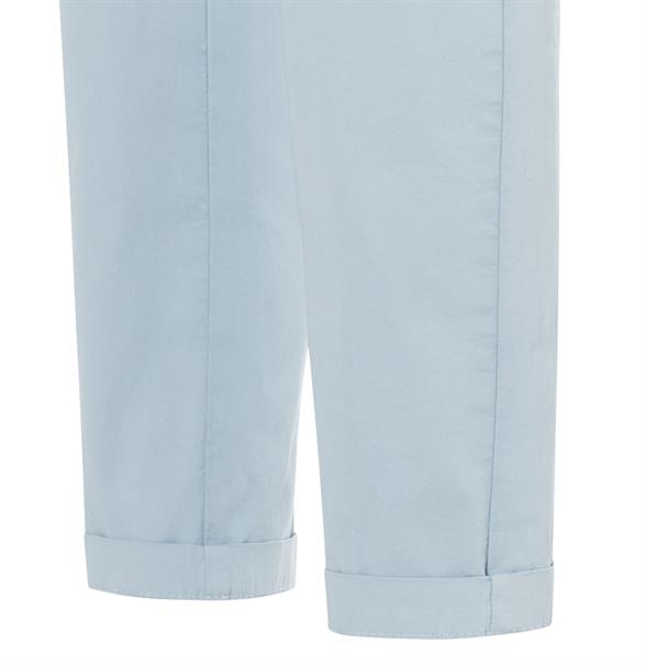 MAC JEANS - CHINO turn up, Authentic stretch gabardine blau