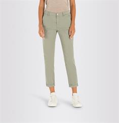 MAC JEANS - CHINO turn up, Authentic stretch gabardine dried rosemary ppt
