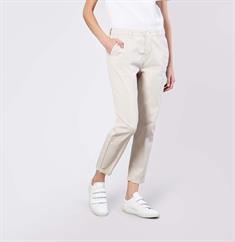 MAC JEANS - CHINO turn up, Authentic stretch gabardine ivory ppt