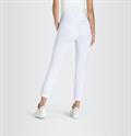 MAC JEANS - CHINO turn up, Authentic stretch gabardine white