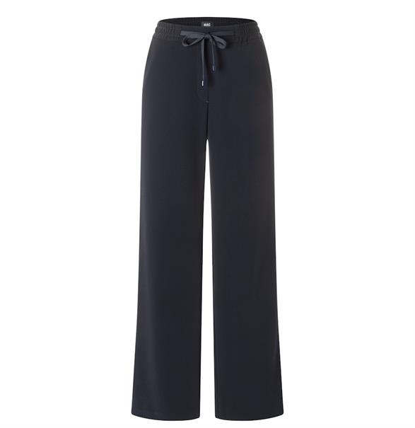 MAC JEANS - CHRISTY, Floating crepe blau