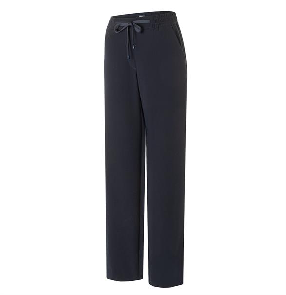 MAC JEANS - CHRISTY, Floating crepe blau