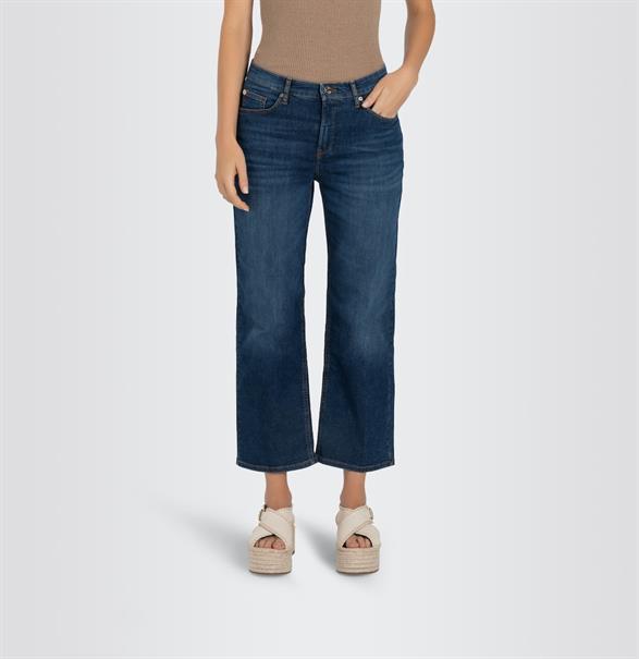 MAC JEANS - CULOTTE , Light weight denim blau