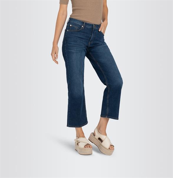 MAC JEANS - CULOTTE, Light weight denim blau