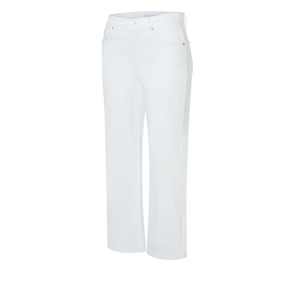 MAC JEANS - CULOTTE, Light weight denim weiß