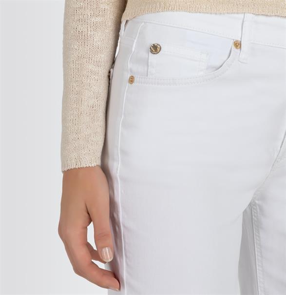 MAC JEANS - CULOTTE, Light weight denim weiß