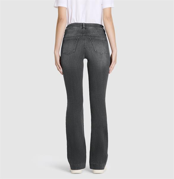 MAC JEANS - DREAM BOOT, Authentic mega flex grau1