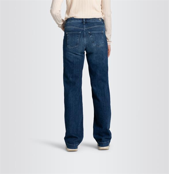 MAC JEANS - DREAM WIDE, Authentic mega flex cobalt authentic wash1