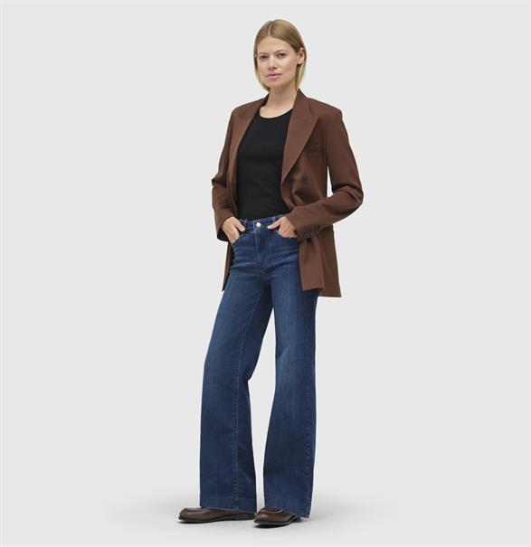 MAC JEANS - DREAM WIDE, Authentic mega flex cobalt authentic wash1