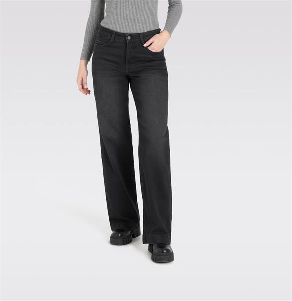 MAC JEANS - DREAM WIDE, Authentic mega flex grau