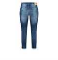 MAC JEANS - DRIVER PANTS, High stretch performance blau