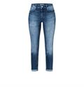 MAC JEANS - DRIVER PANTS, High stretch performance blau