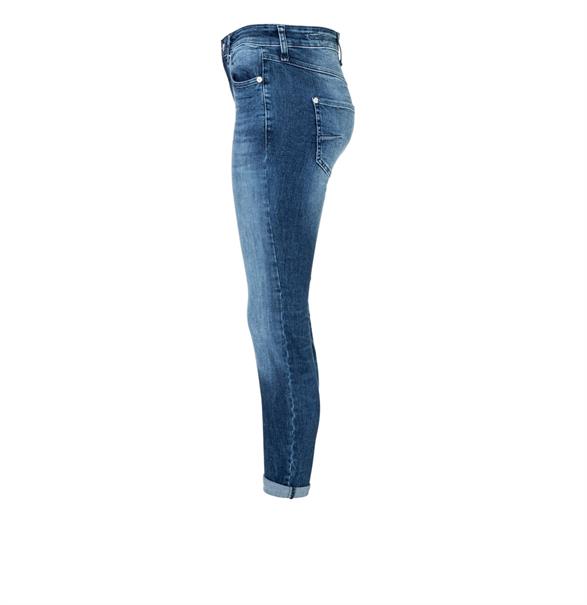 MAC JEANS - DRIVER PANTS, High stretch performance blau