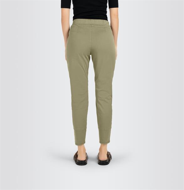 MAC JEANS - EASY active, Authentic stretch gabardine grün