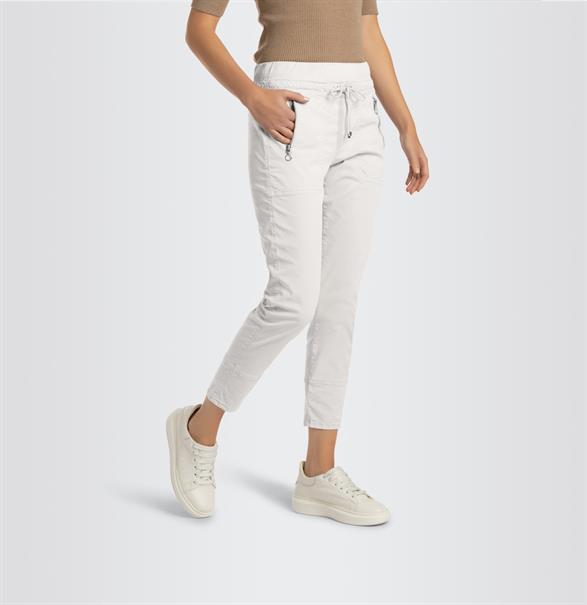 MAC JEANS - EASY, Authentic stretch gabardine beige