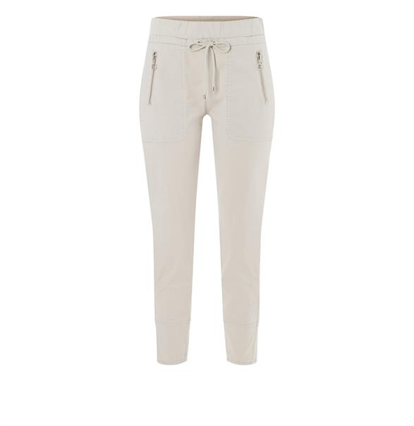 MAC JEANS - EASY, Authentic stretch gabardine beige