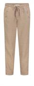 MAC JEANS - EASY chino, Cotton linen tencel braun