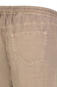 MAC JEANS - EASY chino, Cotton linen tencel braun