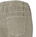 MAC JEANS - EASY, Cotton linen tencel grün